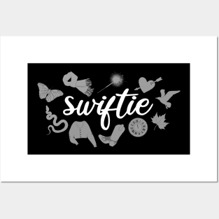 Swiftie Symbols - White Posters and Art